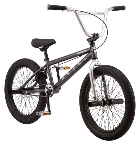 Everything will bend up and break even just popping curbs. . Bike mongoose rebel
